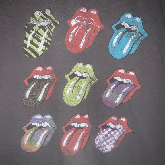 Distressed style Rolling Stones graphic T-shirt - Picture 2 of 5